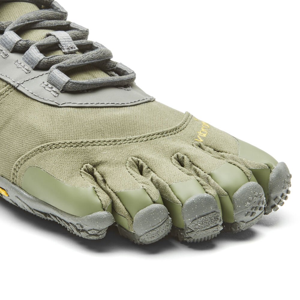 Vibram Five Fingers Womens Running Shoes - Olive - V-Trek Insulated - 03625-KLTX